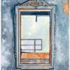 CASINO WINDOW, 
watercolor illustration, 
Asbury Park series, 8.5" x 11"